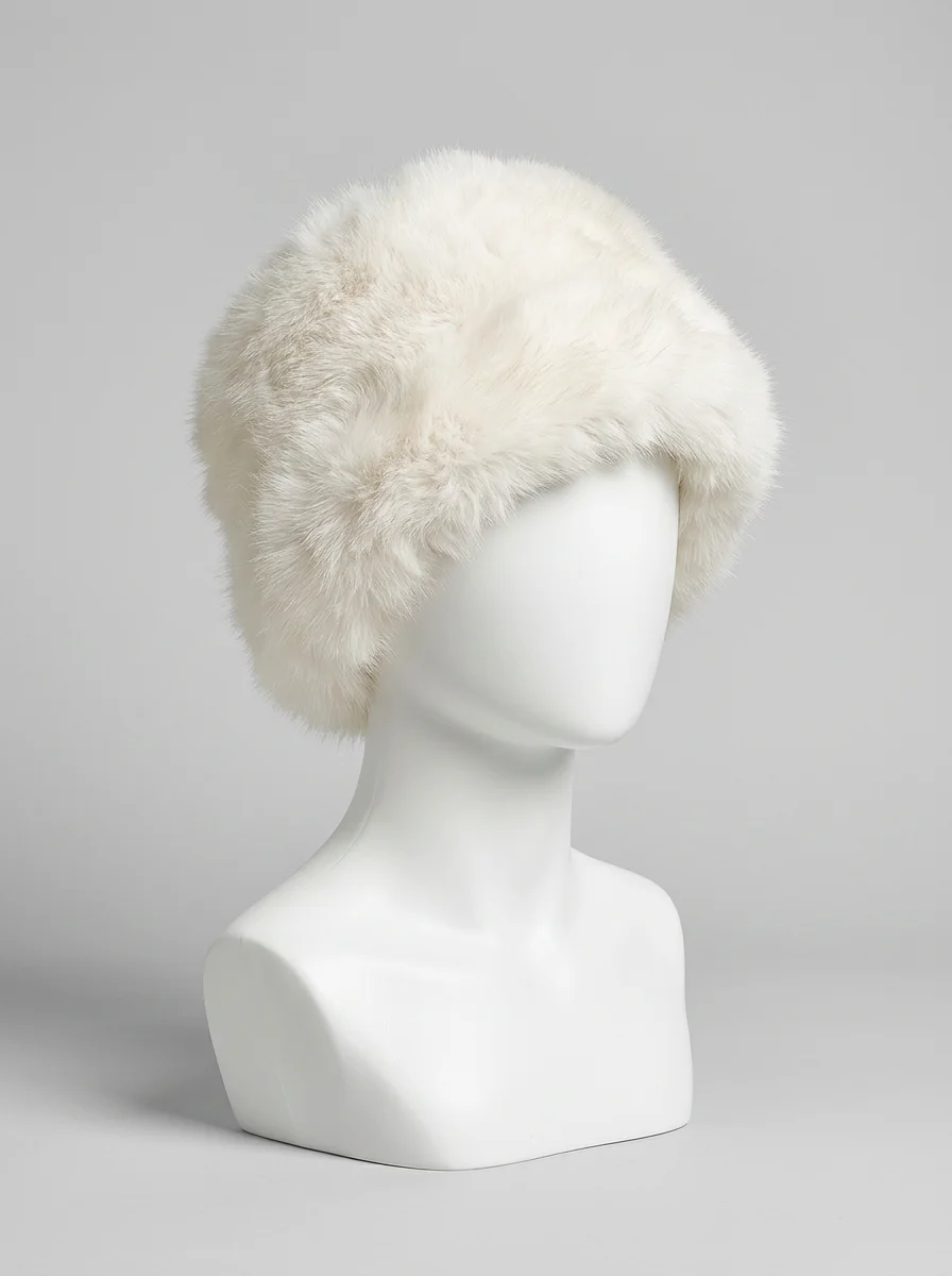 Chapeau cloche imitation fourrure ajustable style moderne - Vue 10 - Chapeau cloche