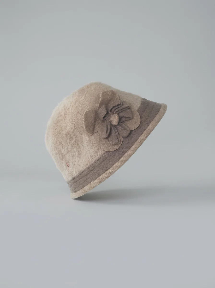 Chapeau cloche laine femme élégant hiver - Vue 5 - Chapeau cloche
