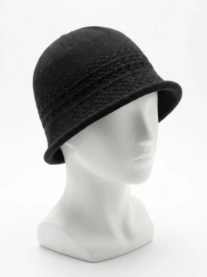 Chapeau cloche laine mélangée ajustable hivernal femme - Vue 1 - Chapeau cloche